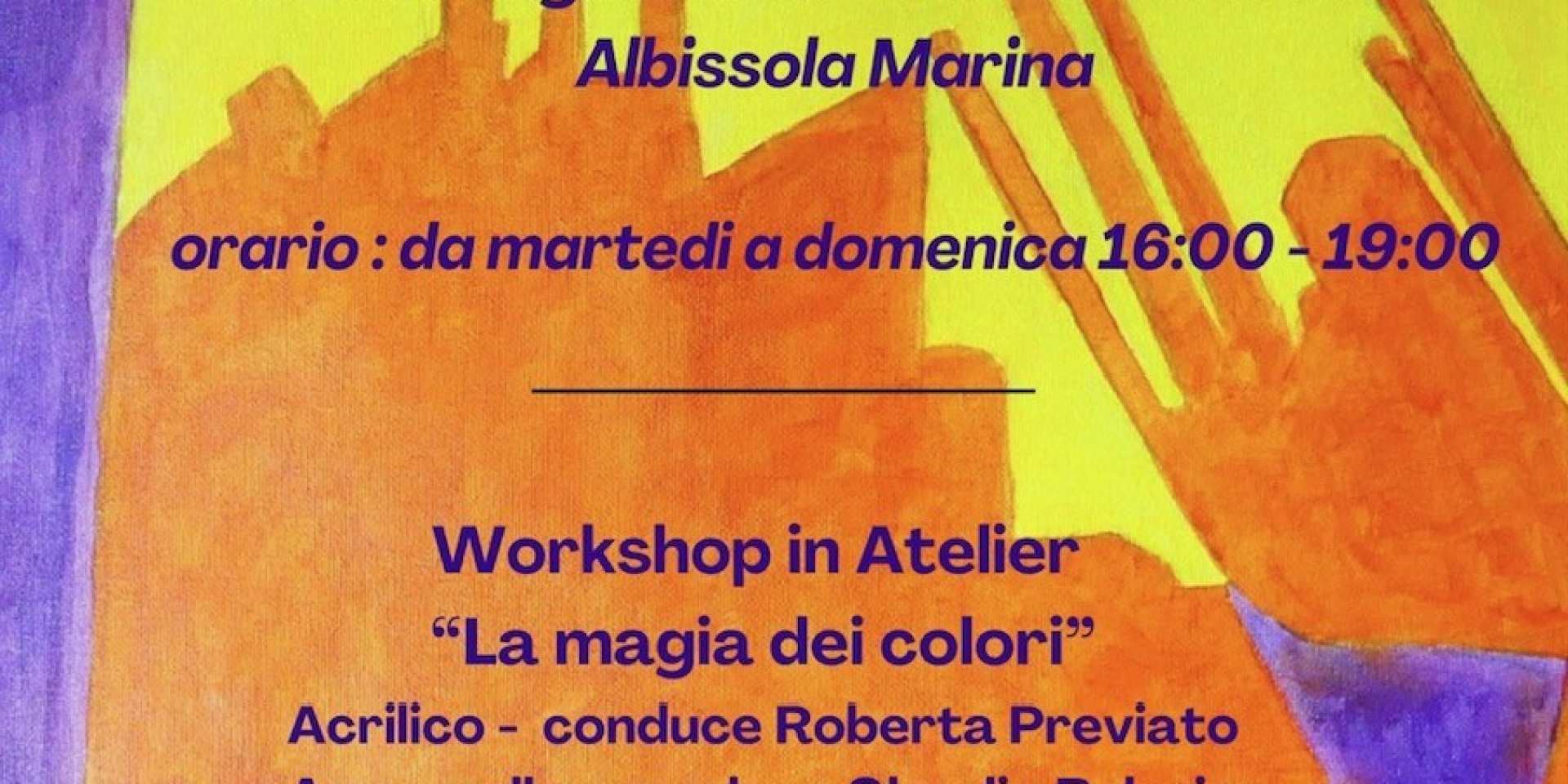 "ATELIER" - Personale di Roberta Previato